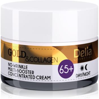 Delia Cosmetics Gold & Collagen 65+ krem przeciw zmarszczkom o działaniu regenerującym 50 ml
