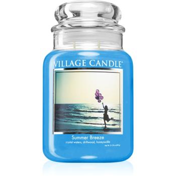 Village Candle Summer Breeze świeczka zapachowa (Glass Lid) 602 g