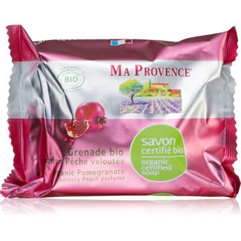 Ma Provence Pomegranate & Velvety Peach naturalne mydło 75 g