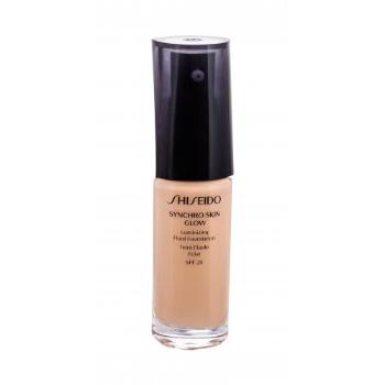 Shiseido Synchro Skin Glow SPF20 30 ml podkład dla kobiet Uszkodzone pudełko Golden 3