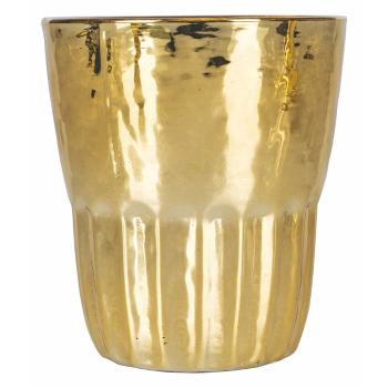Zestaw 6 szklanek w kolorze złota Villa d'Este Amaro, 100 ml