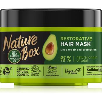Nature Box Avocado Intensywna maska regenerująca do włosów zniszczonych 200 ml