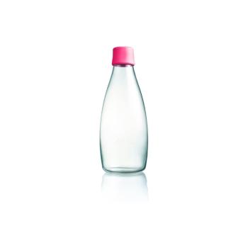 Fuksjowa butelka ze szkła ReTap, 800 ml