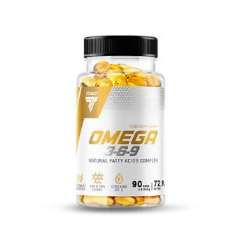 TREC Omega 3-6-9 - 90caps.Zdrowie i uroda > Kwasy Tłuszczowe