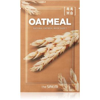 The Saem Natural Mask Sheet Oatmeal maseczka płócienna o działaniu nawilżajaco-rewitalizującym 21 ml