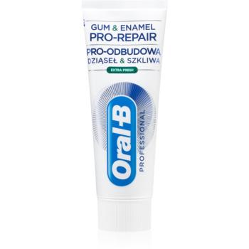Oral B Professional Gum & Enamel Pro-Repair Extra Fresh odświeżająca pasta do zębów dla zdrowych zębów i dziąseł 75 ml