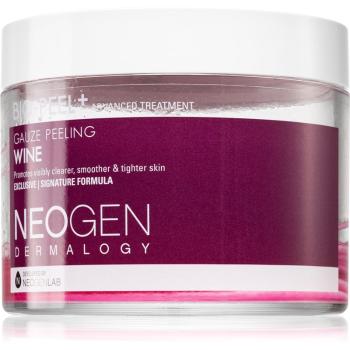 Neogen Dermalogy Bio-Peel+ Gauze Peeling Wine złuszczające chusteczki do twarzy do wygładzenia skóry i zmniejszenia porów 30 szt.