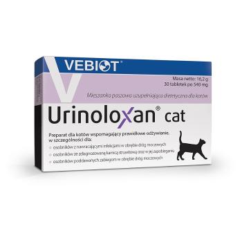 VEBIOT Urinoloxan cat 30 tab. tabletki na układ moczowy dla kota
