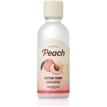 Skinfood Peach tonik odświeżający do cery tłustej i problematycznej 180 ml