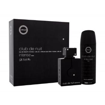 Armaf Club de Nuit Intense zestaw EDT 105 ml + żel pod prysznic 200 ml dla mężczyzn Uszkodzone pudełko