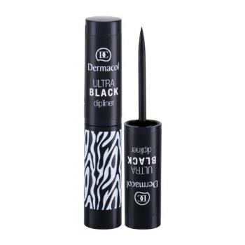 Dermacol Liquid Dipliner 2,8 ml eyeliner dla kobiet Black