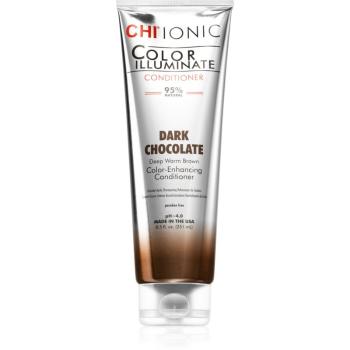 CHI Color Illuminate odżywka tonizująca do włosów naturalnych i farbowanych odcień Dark Chocolate 251 ml