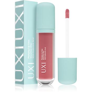 UXI BEAUTY Plumping Lip Gloss błyszczyk do ust nadający objętość z kwasem hialuronowym Rose pink 5 ml