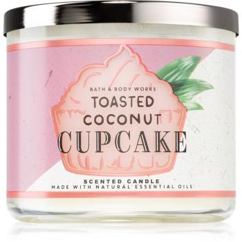 Bath & Body Works Toasted Coconut Cupcake świeczka zapachowa 411 g