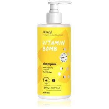 Kilig Vitamin Bomb szampon wzmacniający do włosów słabych 400 ml