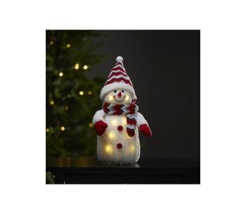 Eglo 411221 - LED Dekoracja bożonarodzeniowa JOYLIGHT 8xLED/0,06W/3xAA czarwona