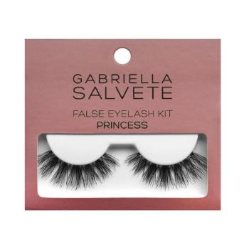 Gabriella Salvete False Eyelashes Princess sztuczne rzęsy Sztuczne rzęsy 1 para + Klej do rzęs 1 g dla kobiet
