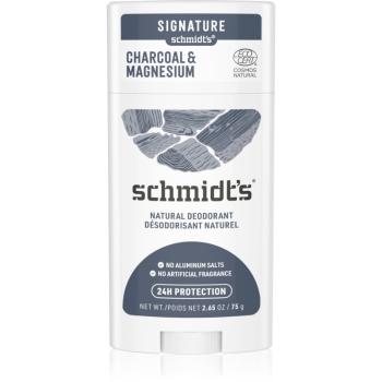 Schmidt's Charcoal + Magnesium dezodorant w sztyfcie 24 godz. 75 g