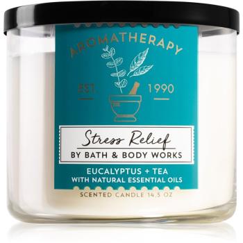Bath & Body Works Aromatherapy Eucalyptus & Tea świeczka zapachowa 411 g