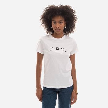 Koszulka damska A.P.C. T-shirt Shibuya COBQX-F26131 WHITE