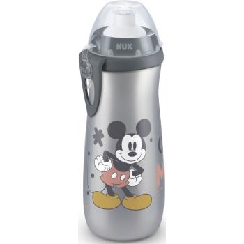 NUK First Choice Mickey Mouse butelka dla dziecka 36m+ Grey 450 ml
