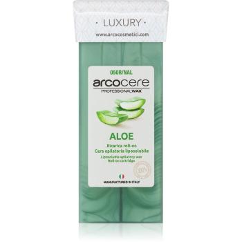 Arcocere Professional Wax Aloe wosk do epilacji roll-on napełnienie 100 ml