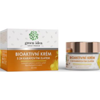 Green Idea Bioactive cream with 24 carat gold luksusowa pielęgnacja do skóry dojrzałej 50 ml