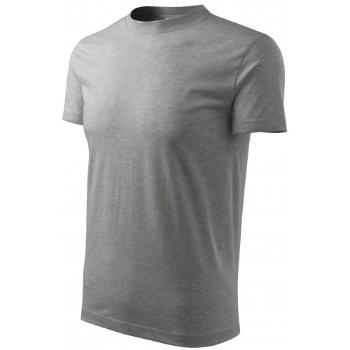 Klasyczna koszulka, ciemnoszary marmur, XL