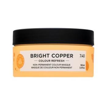 Maria Nila Colour Refresh odżywcza maska koloryzująca do włosów o miedzianych odcieniach Bright Copper 100 ml
