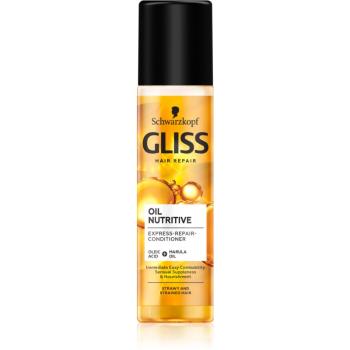 Schwarzkopf Gliss Oil Nutritive balsam regenerujący do włosów nieposłusznych i puszących się 200 ml