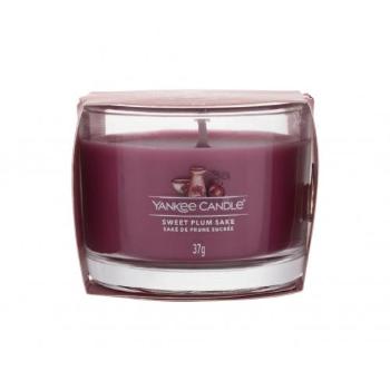 Yankee Candle Sweet Plum Sake 37 g świeczka zapachowa unisex