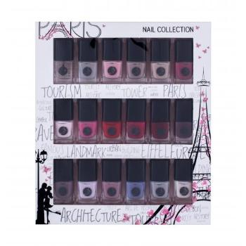 2K Nail Collection zestaw Lakier do paznokci 18 x 5 ml dla kobiet Uszkodzone pudełko