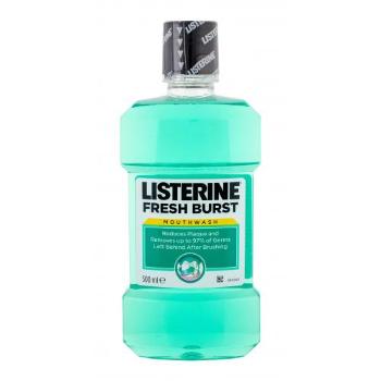 Listerine Fresh Burst Mouthwash 500 ml płyn do płukania ust unisex Uszkodzone opakowanie