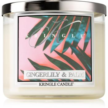 Kringle Candle Gingerlily & Palm świeczka zapachowa 411 g