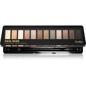 Delia Cosmetics Ideal Nude Color Master paleta cieni do powiek odcień 02 18 g