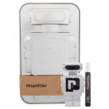 Paco Rabanne Phantom zestaw Edt 100 ml + Edt 10 ml dla mężczyzn Uszkodzone pudełko