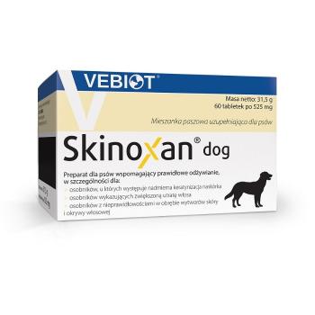 VEBIOT Skinoxan dog 60 tab. tabletki na skórę i sierść dla psa