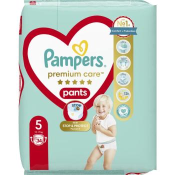 Pampers Premium Care Pants Junior Size 5 12-17 kg 34 szt.