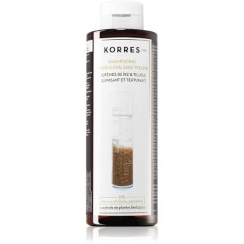 Korres Rice Proteins & Linden szampon do włosów delikatnych 250 ml