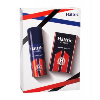 Hattric Classic zestaw Dezodorant 150 ml + Woda po goleniu 100 ml dla mężczyzn Uszkodzone pudełko