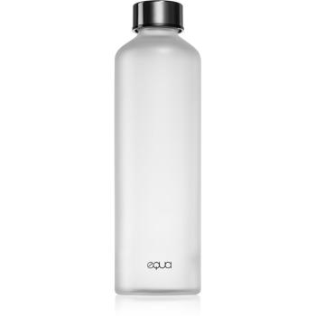 Equa Mismatch szklana butelka na wodę kolor Velvet Black 750 ml