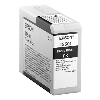 Epson originální ink C13T850100, photo black, 80ml, Epson SureColor SC-P800