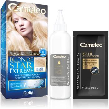 Delia Cosmetics Cameleo Blonde Star Extreme rozjaśniacz w proszku z keratyną 25 g