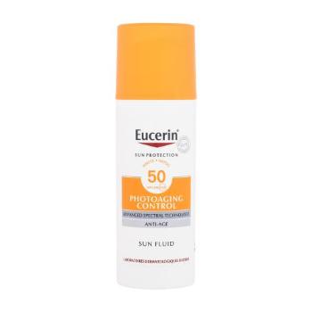 Eucerin Sun Protection Photoaging Control Sun Fluid SPF50+ 50 ml preparat do opalania twarzy dla kobiet