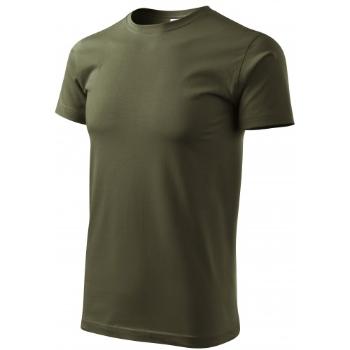 Koszulka unisex o wyższej gramaturze, military, XL