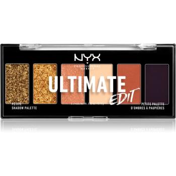 NYX Professional Makeup Ultimate Edit Petite Shadow paleta cieni do powiek odcień 06 Utopia 6x1.2 g