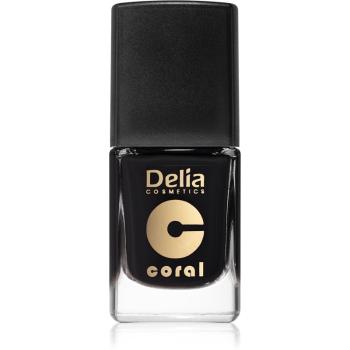Delia Cosmetics Coral Classic lakier do paznokci odcień 532 Black Orchid 11 ml