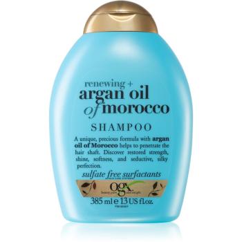 OGX Argan Oil Of Morocco szampon odbudowujący włosy do nabłyszczania i zmiękczania włosów 385 ml