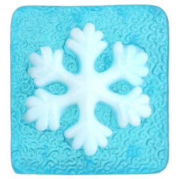 Bohemia Gifts & Cosmetics Handmade Snowflake ręcznie robione mydło z gliceryną 70 g