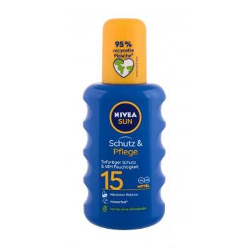 Nivea Sun Protect & Moisture SPF15 200 ml preparat do opalania ciała unisex